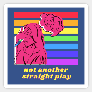 Not Another straight Play Sticker
